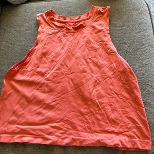 women’s small fabletics cropped tank top